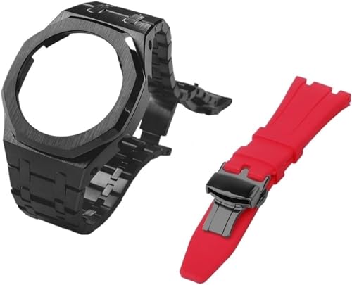 NXNONEPD Gen 5 Metal Watch Case Bezel Strap+Fluororubber Watch Band Combination Set,For GA2100 GA2110 GAB2100 GM2100 Mod Kit for Watch Full NXNONEPD Gen 5 Metal Watch Case Bezel Strap+Fluororubber Watch Band Combination Set,For GA2100 GA2110 GAB2100 GM2100 Mod Kit for Watch Full von NXNONEPD