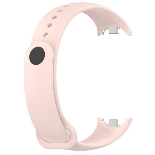 NXNONEPD Gummi -Armband für Mi Band 8 Gurt NFC Accessoires Sport Smart Watch Armband Pulseira Correa Miband 8 Gurt Watchbänder von NXNONEPD