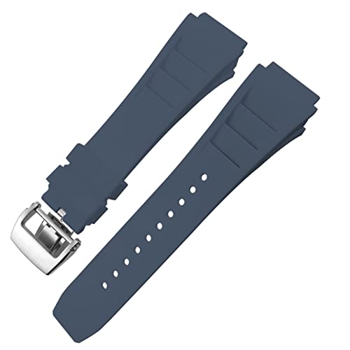 NXNONEPD Gummi -Uhrband 20 mm 25 mm für Richard Spring Bar Silicone Mille Sport Watch Armband Weiches wasserdichtes Armbandband NXNONEPD Gummi -Uhrband 20 mm 25 mm für Richard Spring Bar Silicone Mille Sport Watch Armband Weiches wasserdichtes Armbandband von NXNONEPD