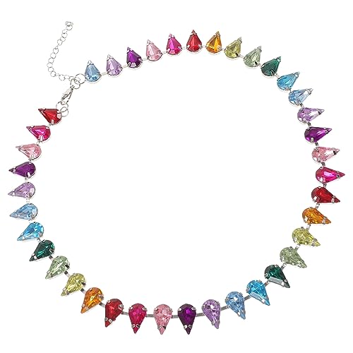 NXNONEPD Halskette Girls Frauen Mode Schmuck Strasskette Boho -Stil zierlich Kerne NXNONEPD Halskette Girls Frauen Mode Schmuck Strasskette Boho -Stil zierlich Kerne von NXNONEPD