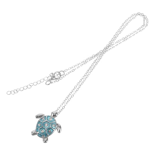 NXNONEPD Handgefertigte Schildkrötenkette Meeresschildkrötenschmuck klassischer Tier Charme für Lady 01 Weiß NXNONEPD Handgefertigte Schildkrötenkette Meeresschildkrötenschmuck klassischer Tier Charme für Lady 01 Weiß von NXNONEPD
