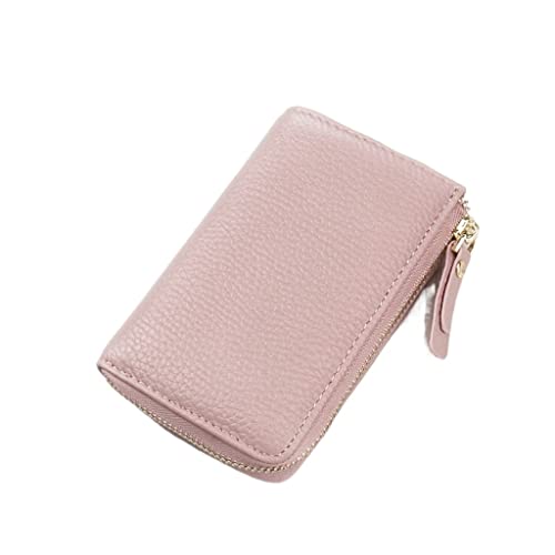 NXNONEPD Leather Key Case Women's Small and Large Capacity Key Chain Zipper Wallet Card Case Two-in-one Key Bag (A,7.5 * 11.5 * 2cm) von NXNONEPD