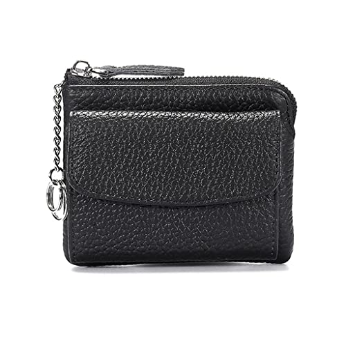 NXNONEPD Leder Frauen Brieftaschen Multifunktional Geldbeutel Damen Mini-Brieftasche mit Schlüsselring (D, Universelle Größe) von NXNONEPD