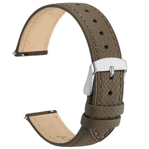 NXNONEPD Leder -Uhren -Gurt -Ersatz Schnellveröffentlichung Lederband Unisex von NXNONEPD
