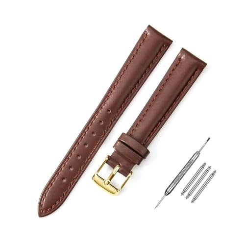 NXNONEPD Leder Uhrengurt 10mm - 24 mm Frauen Uhren Ersatz Armbänder Installationswerkzeuge von NXNONEPD