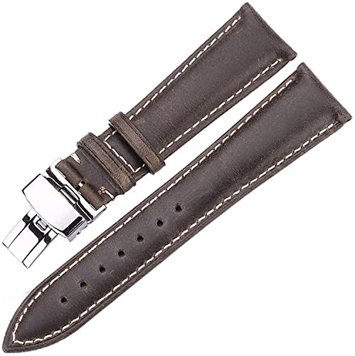 NXNONEPD Leder Uhrengurt echtes Leder -Uhrband -Frauen Bandgurt 18mm 20mm 22 mm 24 mm mit Stahl Schmetterling Schnalle NXNONEPD Leder Uhrengurt echtes Leder -Uhrband -Frauen Bandgurt 18mm 20mm 22 mm 24 mm mit Stahl Schmetterling Schnalle von NXNONEPD