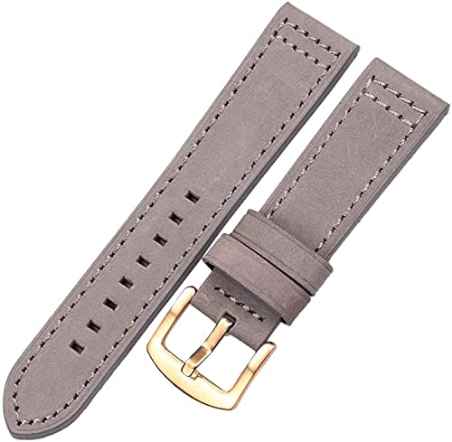 NXNONEPD Leder Uhrengurt echtes Leder Uhrenbänder Armband Schwarz Blau grau brauner Uhrengurt für Frauen 18 20mm 22 mm 24mm Handgelenk Band von NXNONEPD