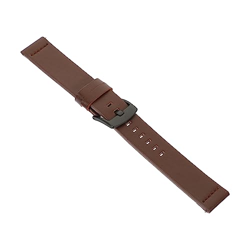 NXNONEPD Ledergurt Anti-Skid Watchband Uhren für Männer Watch Cases für Männer Hand Watch for Men Watchband Mens Watch Band Uhr Uhr Watch Bands Cowhide Brown braun von NXNONEPD