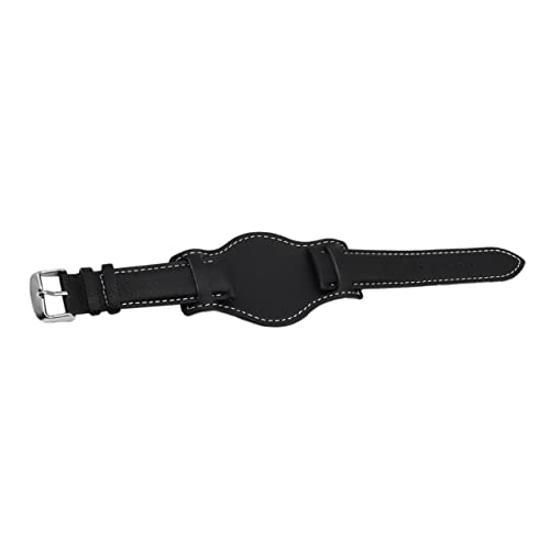 NXNONEPD Lederschubriemen -Gurt Watch Band Ersatzwache Ersetzen Sie Gurt Watchbänder für Release Watch Band Man's Uhren Armband Top -Layer Cowhide Braun von NXNONEPD