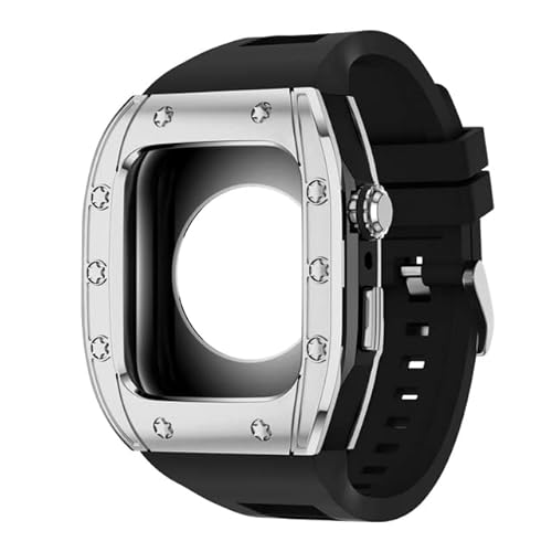 NXNONEPD Modification Kit Silikonriemen Correa für 44 mm 45 mm Metallschutzgehäuse Armband für Serie 8 7 6 5 4 Se NXNONEPD Modification Kit Silikonriemen Correa für 44 mm 45 mm Metallschutzgehäuse Armband für Serie 8 7 6 5 4 Se von NXNONEPD
