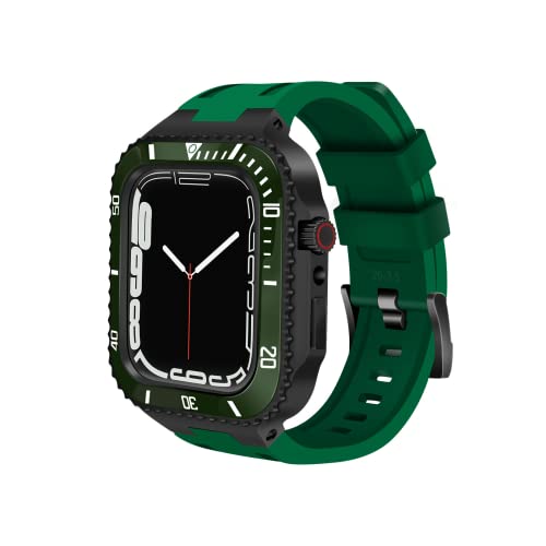 NXNONEPD Modifikations -Kit -Riemen für Band 45 mm 44mm Metallkoffer Ceramics Stoßfänger Mod Kit Cover für iWatch 8 7 6 5 4 se Gummigürtel NXNONEPD Modifikations -Kit -Riemen für Band 45 mm 44mm Metallkoffer Ceramics Stoßfänger Mod Kit Cover für iWatch 8 7 6 5 4 se Gummigürtel von NXNONEPD