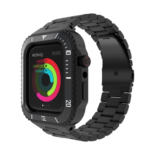 NXNONEPD Modifikations -Kit -Riemen für Band 45 mm 44mm Metallkoffer Ceramics Stoßfänger Mod Kit Cover für iWatch 8 7 6 5 4 se Gummigürtel NXNONEPD Modifikations -Kit -Riemen für Band 45 mm 44mm Metallkoffer Ceramics Stoßfänger Mod Kit Cover für iWatch 8 7 6 5 4 se Gummigürtel von NXNONEPD