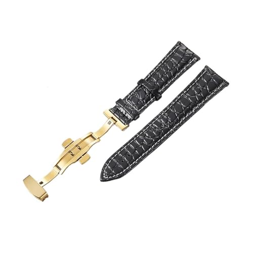 NXNONEPD Muster Design Leder Uhrenband 18mm 20 mm 22 mm 24 mm Frauen Männer Ersatzgürtel Uhr Accessoires Handgelenksbänder von NXNONEPD