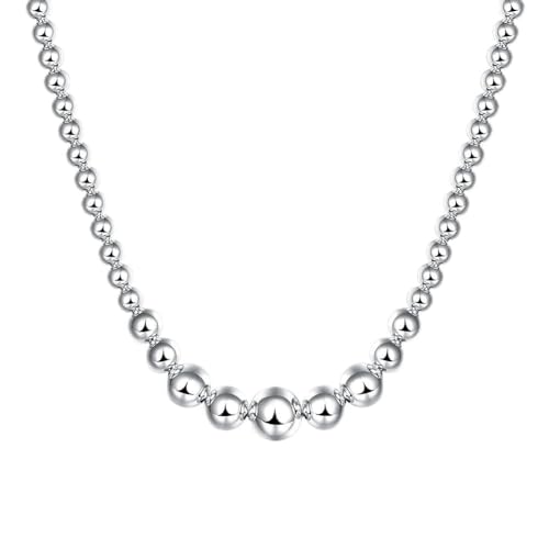 NXNONEPD Perlenkette Leichte Halshalsketten Feiner Schmuck für Frauen -Party -Accessoires Geschenk von NXNONEPD