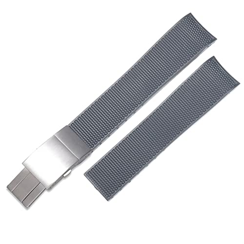 NXNONEPD Rubber Silicone Watch Strap for master Conquest HydroConquest L3 Watchband 21mm Waterproof von NXNONEPD