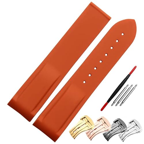 NXNONEPD Rubber Watch Strap 20mm 22mm Silicone Watchband Suitable For Omega Band Folding Clasp Curved End Wristwatches Belt NXNONEPD Rubber Watch Strap 20mm 22mm Silicone Watchband Suitable For Omega Band Folding Clasp Curved End Wristwatches Belt von NXNONEPD