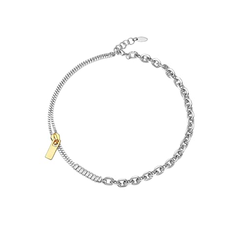 NXNONEPD Rwraps Halskette Punkstil Halskette einzigartige Reißverschlussdesign Mode Persönlichkeit Schlüsselbeinkette Trendy Coole Frau Halskette Ladies Halskette von NXNONEPD