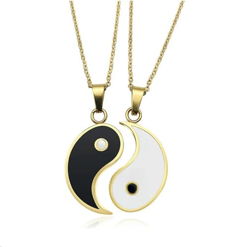 NXNONEPD Schmucklegierung gewebtes Armband acht acht Yin und Yang Pendellie von NXNONEPD