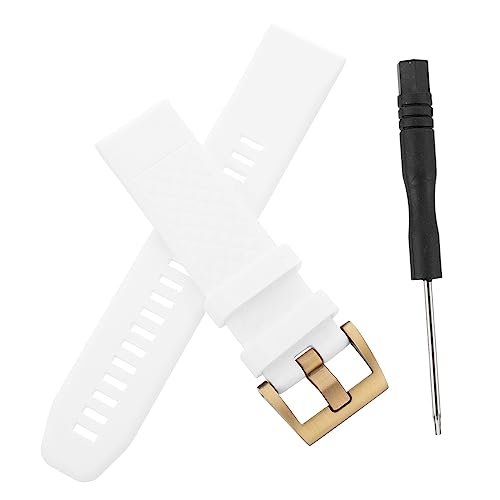 NXNONEPD Silicon -Gurtband für Uhrenschweiß Armbands Ersatz Sports Uhrenband für Soft Watch Band Smart Watch Bands Armbandwatch Band Stylish Watchband Silicon Watchband Silica Gel von NXNONEPD