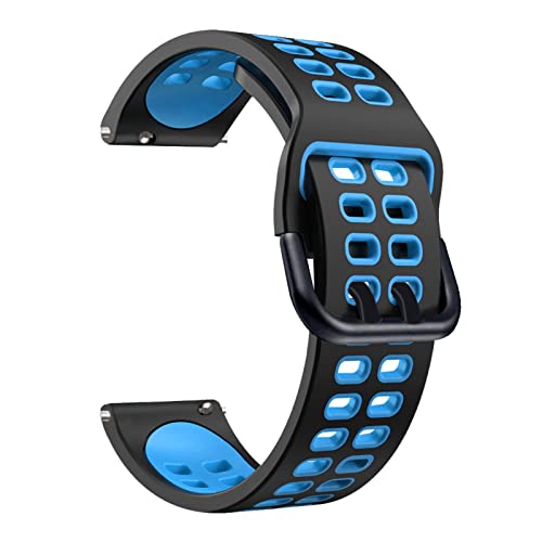 NXNONEPD Silicone Straps Watch Band For TicWatch Pro 3 Ultra/LTE/2021 GPS S2 E2 GTX Replacement Watchbands 20 22mm Bracelet von NXNONEPD