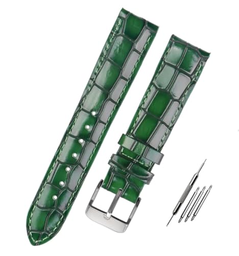 NXNONEPD Textur Kalbsleder Leder Uhrengurt für Männer Frauen Watch Band mit soliden Schnalle von NXNONEPD