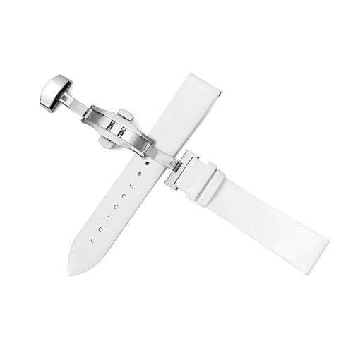 NXNONEPD Thin Leder Watchbänder 10-22 mm Herren- und Damen Uhren Ersatz Armbänder Uhr Accessoires von NXNONEPD