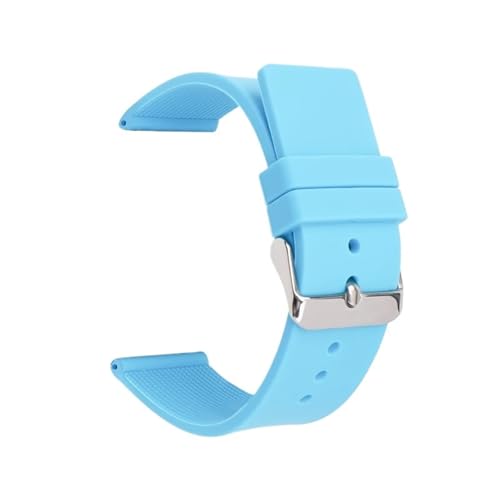 NXNONEPD Universeller Gummi -Silikon -Uhrengurt weiche Sports Smart Watch -Armband für Männer und Frauen von NXNONEPD