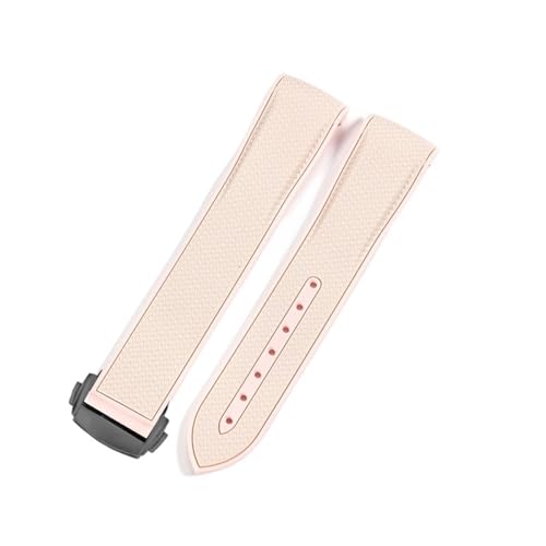 NXNONEPD Watch -Gurt für Omega Planet Gelenkname Serie 20mm Matching Color Silicon Watch Band Bogen Schnittstelle wasserdichte Ersatzbänder () von NXNONEPD