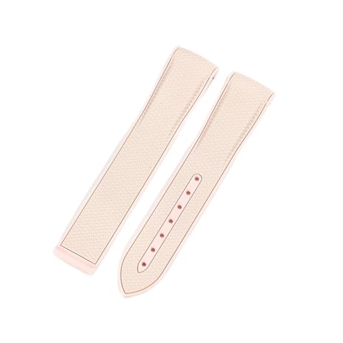 NXNONEPD Watch -Gurt für Omega Planet Gelenkname Serie 20mm Matching Color Silicon Watch Band Bogen Schnittstelle wasserdichte Ersatzbänder () von NXNONEPD
