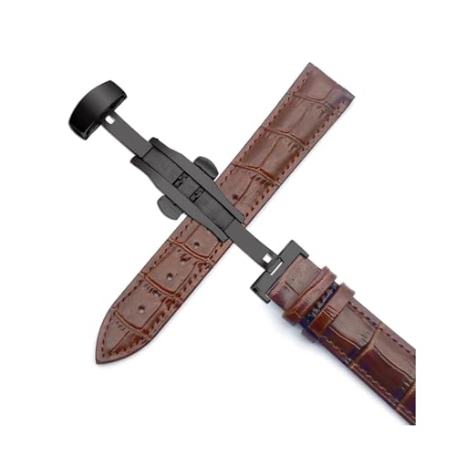 NXNONEPD WatchBand 14mm - 24mm echte Lederarmbandmänner Universal Ersatzwache Band Uhr Accessoires von NXNONEPD