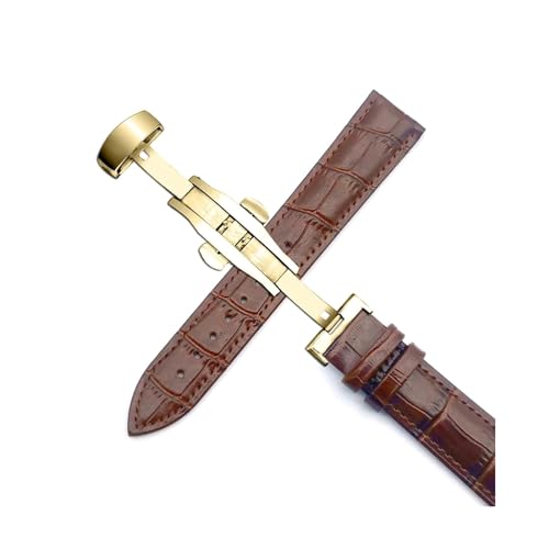 NXNONEPD WatchBand 14mm - 24mm echte Lederarmbandmänner Universal Ersatzwache Band Uhr Accessoires von NXNONEPD