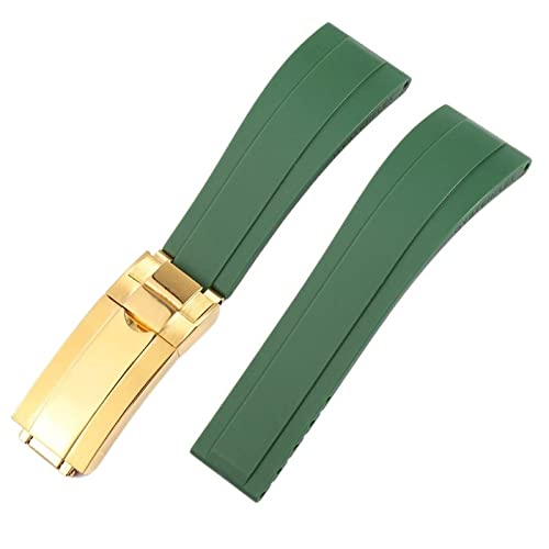 NXNONEPD WatchBand für Silicon Water of Watch Gurt Watch Accessoires Gummi -Uhr -Ketten -Uhr -Schnalle mit Logo Uhrengurt von NXNONEPD