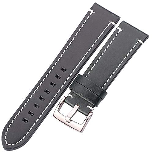 NXNONEPD watch strap, hand-stitched retro strap men's and women's leather 18 20 22 24mm stainless steel buckle,bracelet NXNONEPD watch strap, hand-stitched retro strap men's and women's leather 18 20 22 24mm stainless steel buckle,bracelet von NXNONEPD