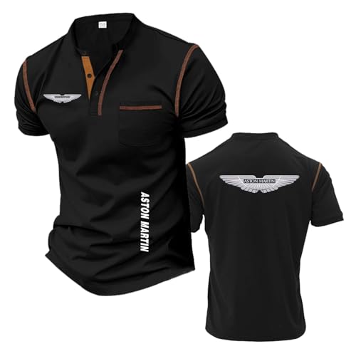 Henley T-Shirts Für Herren Poloshirts Für A.s.t.o.n M.a.r.ti.n Weiche Poloshirts Feuchtigkeitsableitendes T-Shirt Top-Kleidung Aktive Freizeitkleidung-HeiS||x_l Henley T-Shirts Für Herren Poloshirts Für A.s.t.o.n M.a.r.ti.n Weiche Poloshirts Feuchtigkeitsableitendes T-Shirt Top-Kleidung Aktive Freizeitkleidung-HeiS||x_l von NXTBHDCW