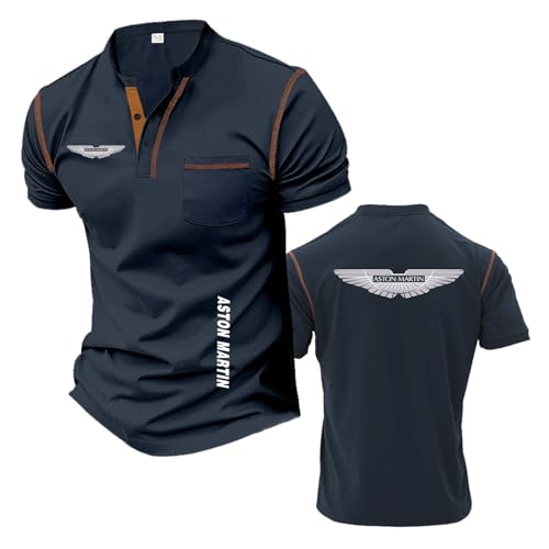 Henley T-Shirts Für Herren Poloshirts Für A.s.t.o.n M.a.r.ti.n Weiche Poloshirts Feuchtigkeitsableitendes T-Shirt Top-Kleidung Aktive Freizeitkleidung-ZQS||m Henley T-Shirts Für Herren Poloshirts Für A.s.t.o.n M.a.r.ti.n Weiche Poloshirts Feuchtigkeitsableitendes T-Shirt Top-Kleidung Aktive Freizeitkleidung-ZQS||m von NXTBHDCW