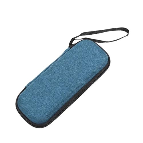 Reise-Rasierer-Aufbewahrungsbox Eva Hard Case Trimmer Razor Pouch Organizer Tragetasche Multifunktionaler Tragbarer Oneblade-Rasierer(Blue Green) von NXTIBRAV