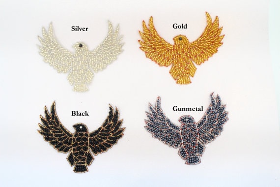 Applikation Adler 3.5" - Wählen Sie Ihre Farbe Applikation Adler 3.5" - Wählen Sie Ihre Farbe von NYBeadBoutique