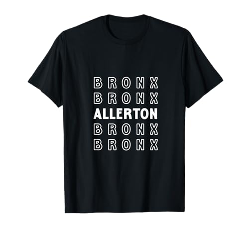 Allerton Bronx Retro Dankeschön Kinder Männer Frauen Geschenk T-Shirt Allerton Bronx Retro Dankeschön Kinder Männer Frauen Geschenk T-Shirt von NYC Borough Pride Products