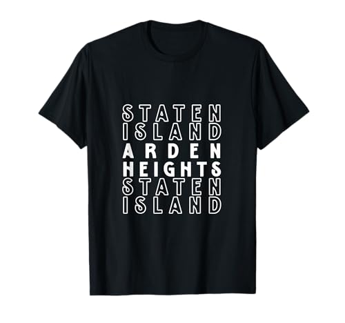 Arden Heights Staten Island NYC geeignet für Männer und Frauen. T-Shirt Arden Heights Staten Island NYC geeignet für Männer und Frauen. T-Shirt von NYC Borough Pride Products