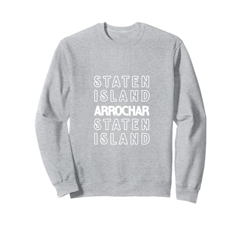 Arrochar Staten Island Retro Dankeschön Kinder Männer Frauen Geschenk Sweatshirt von NYC Borough Pride Products