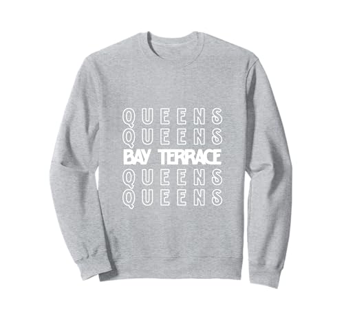 Bay Terrace Queens Retro Thank You Kinder Männer Frauen Geschenk Sweatshirt von NYC Borough Pride Products