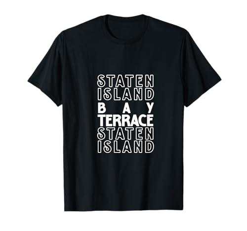Bay Terrace Staten Island Dankeschön Kinder Männer Frauen Geschenk T-Shirt Bay Terrace Staten Island Dankeschön Kinder Männer Frauen Geschenk T-Shirt von NYC Borough Pride Products
