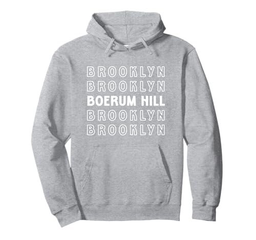 Boerum Hill Brooklyn Retro Dankeschön Kinder Männer Frauen Geschenk Pullover Hoodie von NYC Borough Pride Products