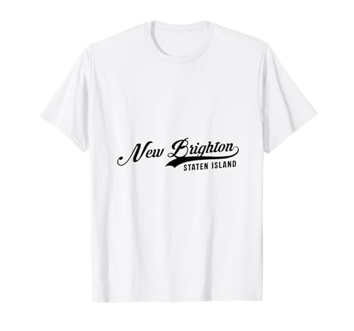 Brighton Staten Island NYC für Männer und Frauen. T-Shirt von NYC Borough Pride Products