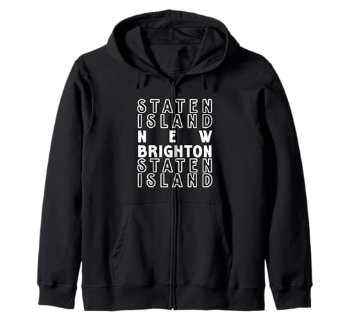 Brighton Staten Island NYC geeignet für Männer und Frauen. Kapuzenjacke Brighton Staten Island NYC geeignet für Männer und Frauen. Kapuzenjacke von NYC Borough Pride Products