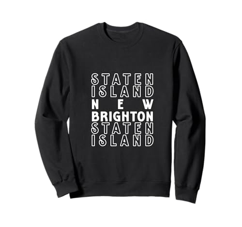 Brighton Staten Island NYC geeignet für Männer und Frauen. Sweatshirt Brighton Staten Island NYC geeignet für Männer und Frauen. Sweatshirt von NYC Borough Pride Products