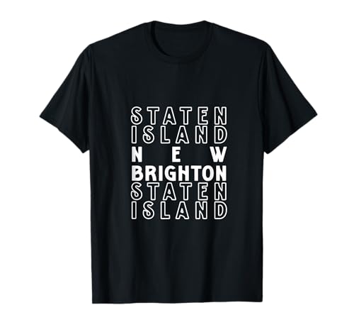 Brighton Staten Island NYC geeignet für Männer und Frauen. T-Shirt Brighton Staten Island NYC geeignet für Männer und Frauen. T-Shirt von NYC Borough Pride Products