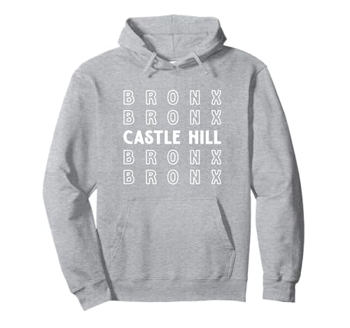 Castle Hill Bronx Retro Dankeschön Kinder Männer Frauen Geschenk Pullover Hoodie von NYC Borough Pride Products