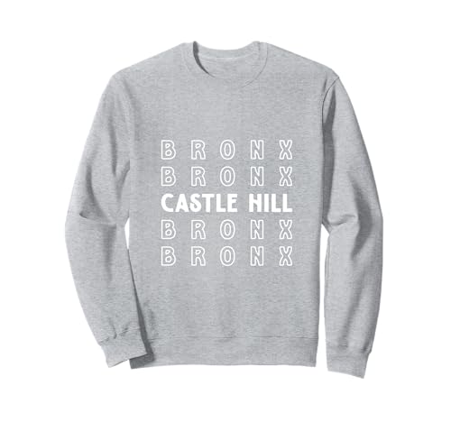Castle Hill Bronx Retro Dankeschön Kinder Männer Frauen Geschenk Sweatshirt von NYC Borough Pride Products