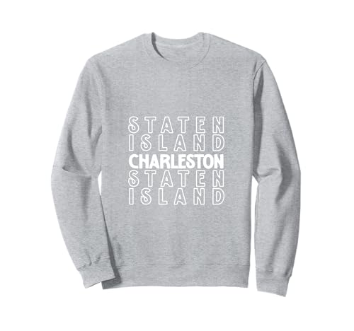 Charleston Staten Island Retro Dankeschön Kinder Männer Frauen Geschenk Sweatshirt von NYC Borough Pride Products